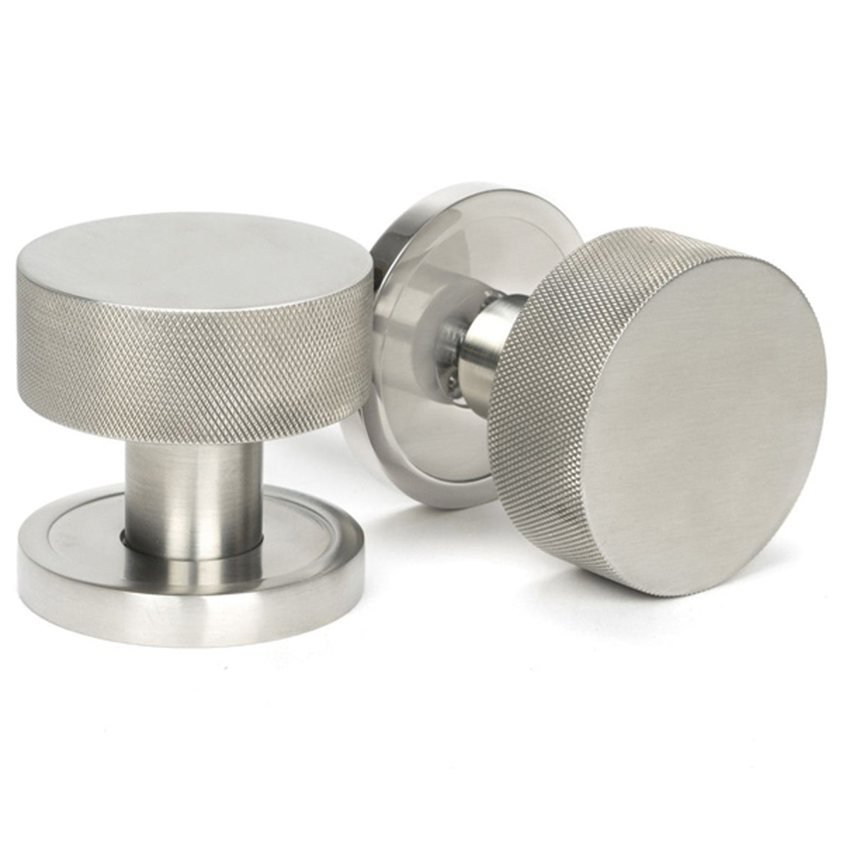 BROMPTON MORTICE/RIM KNOB PLAIN 63x54x22 SMA - 46810 by MARCHES (ANVIL) ARCHITECTURAL HARDWARE