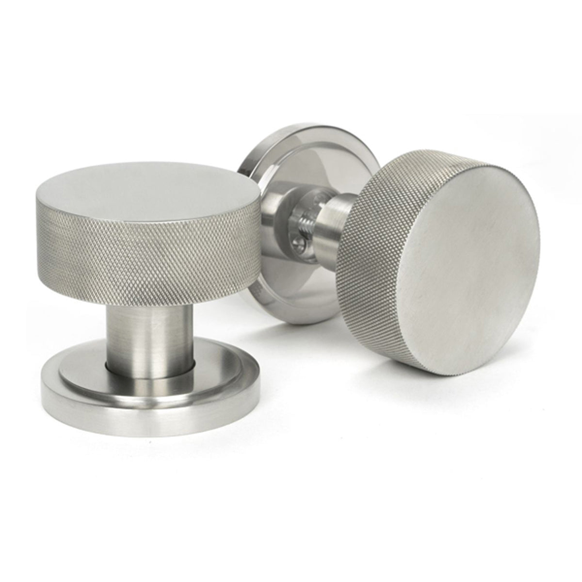 BROMPTON MORTICE/RIM KNOB ART DECO 63x54x22 SMA - 46811 by MARCHES (ANVIL) ARCHITECTURAL HARDWARE