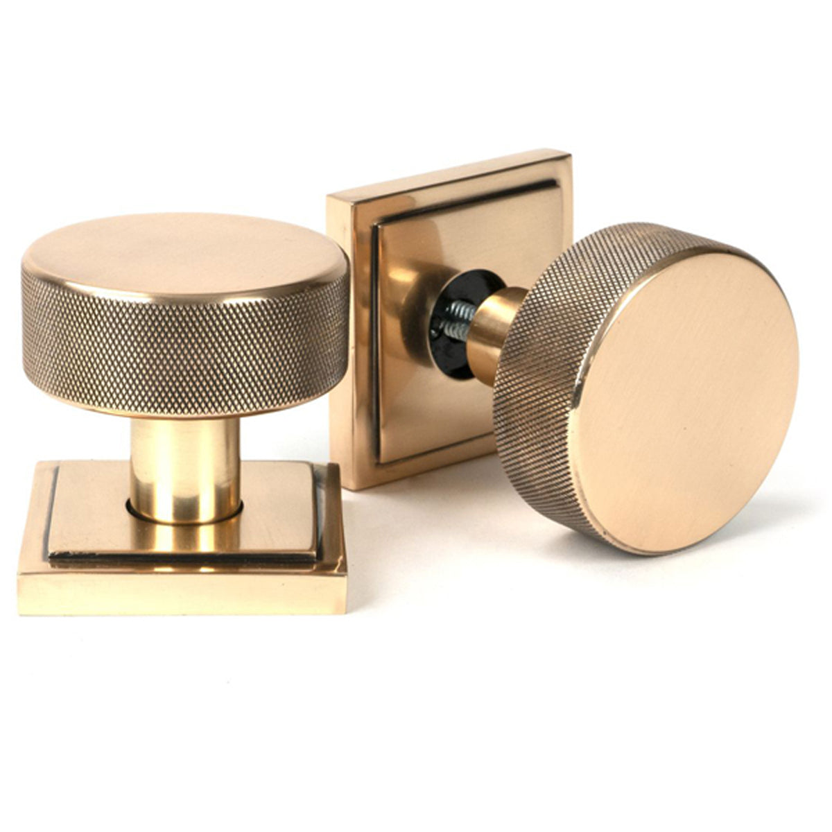 BROMPTON MORTICE/RIM KNOB SQUARE 63x54x22 PBZ