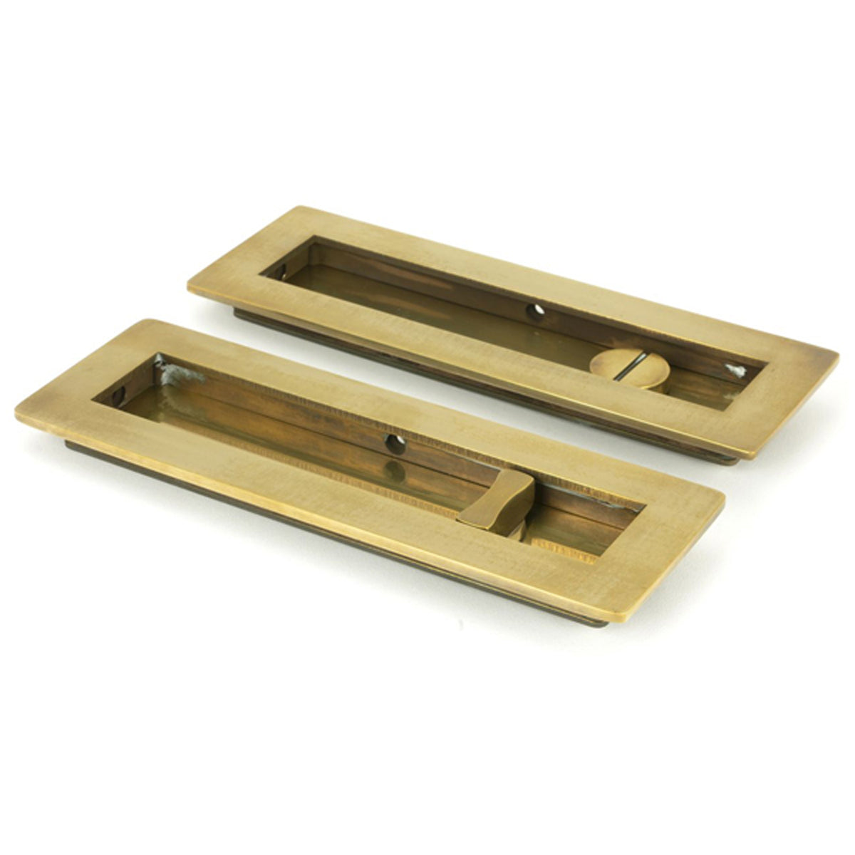 RECTANGULAR PULL PRIVACY PLAIN 175x60x13 AGBR - 48314 by MARCHES (ANVIL) ARCHITECTURAL HARDWARE