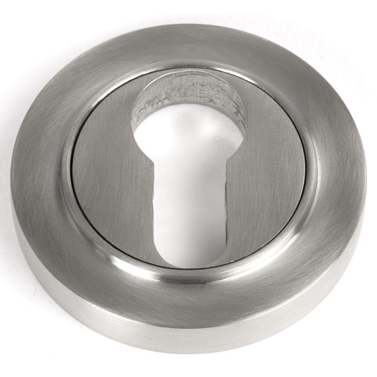 ESCUTCHEON ROUND EURO CNC PLAIN 53x8 SMA