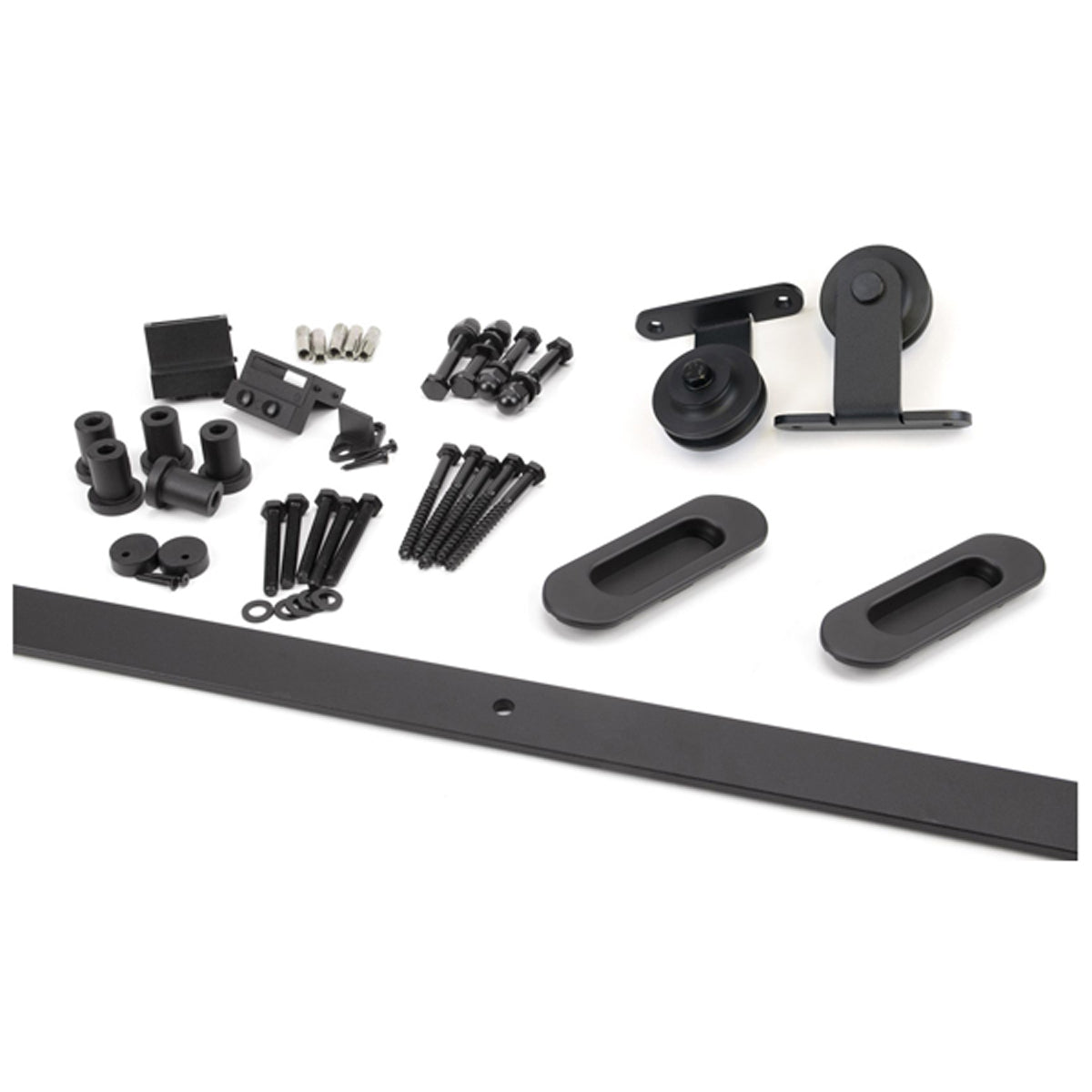 SLIDING DOOR HARDWARE KIT TOP MOUNT 3m BLK - 93231 by MARCHES (ANVIL) ARCHITECTURAL HARDWARE