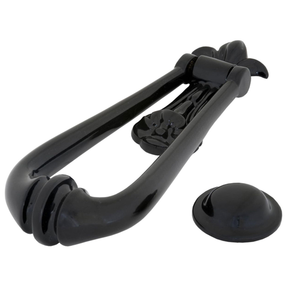 LOOP DOOR KNOCKER 160x63x33 BLK