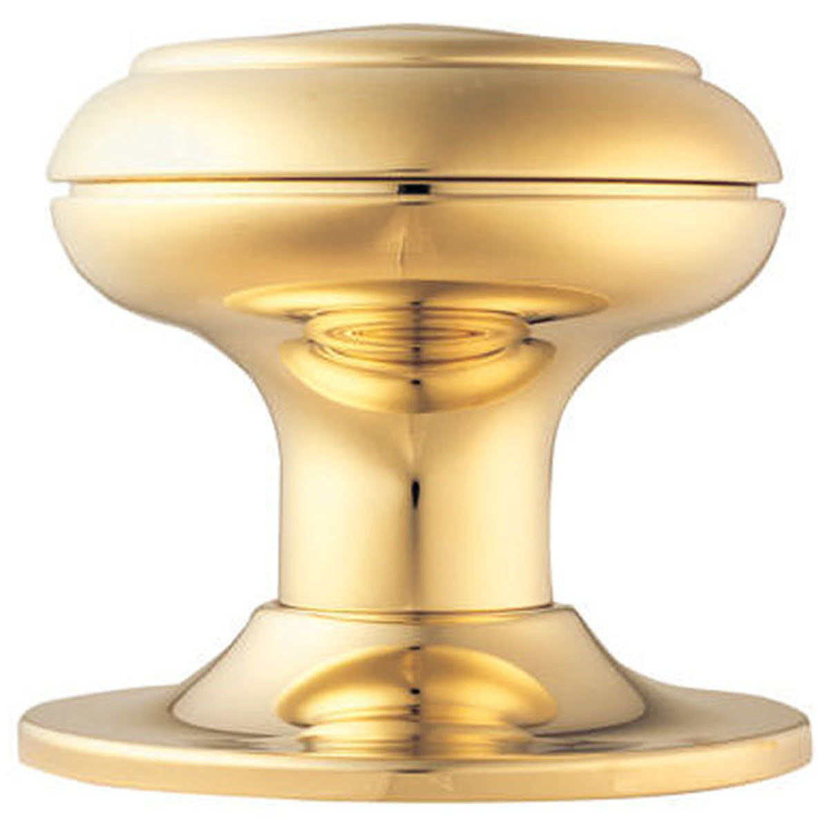 CENTRE DOOR KNOB D79x76 PVD DL219PVD by CARLISLE BRASS