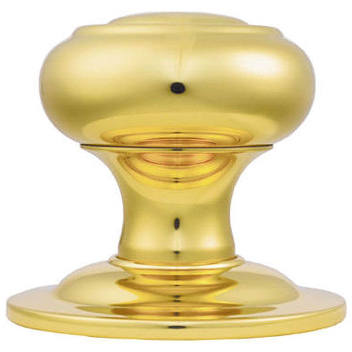 CENTRE DOOR KNOB D86x76 PBR