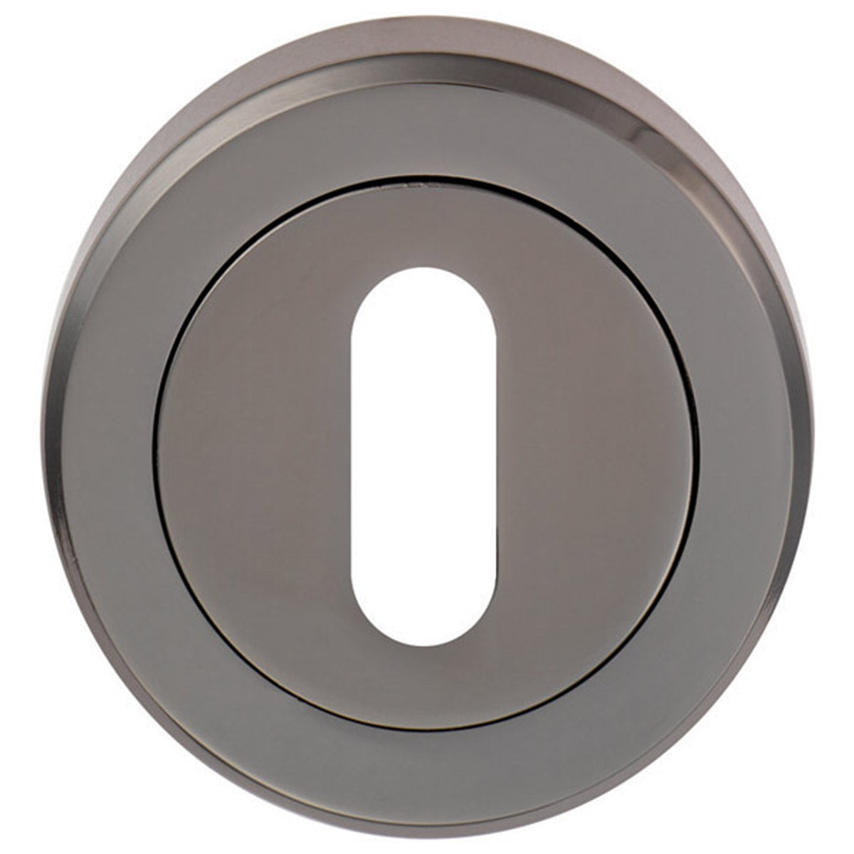 SEROZM STD ESCUTCHEON CNC D50 BKN SZM003BN by CARLISLE BRASS
