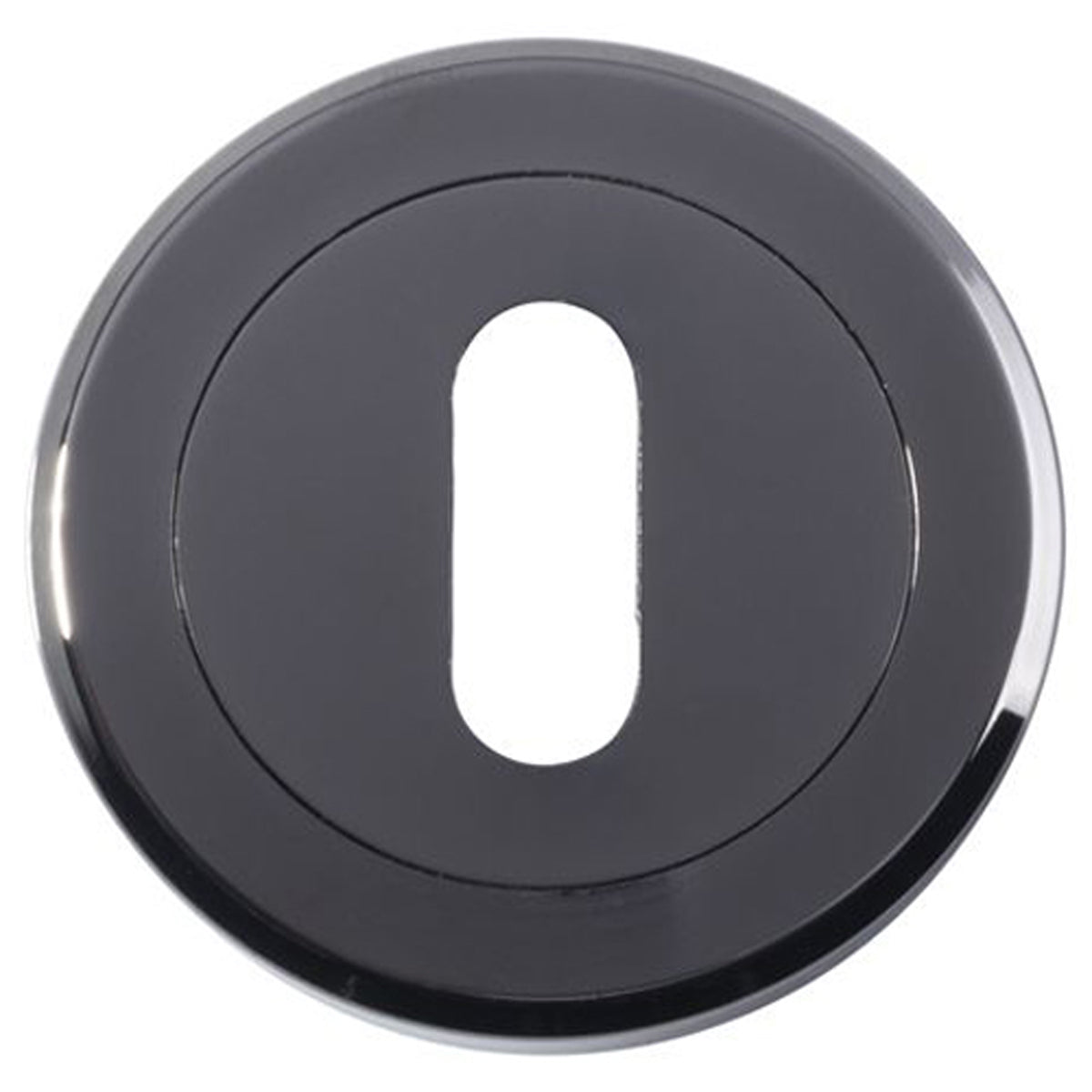 SEROZM STD ESCUTCHEON CNC D50 MBK SZM003MB by CARLISLE BRASS
