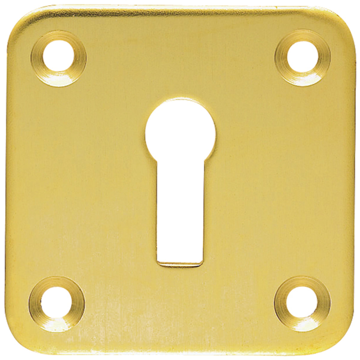 CLAS SQU ESCUTCHEON STD 50x50 PBR AA4 by CARLISLE BRASS