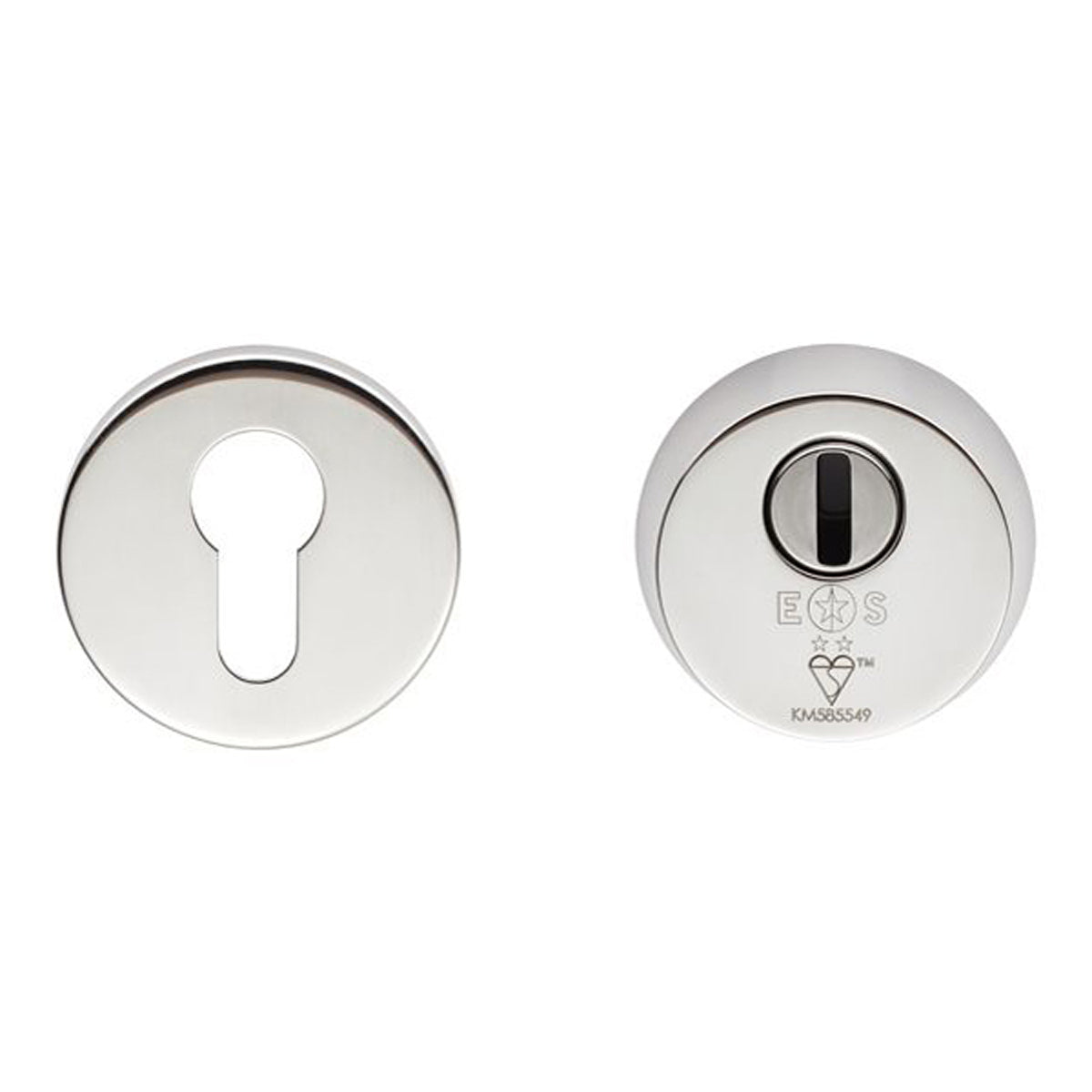 ESPEC 2ST SECURITY ESCUTCHEON BSS AEB1750BSS by CARLISLE BRASS