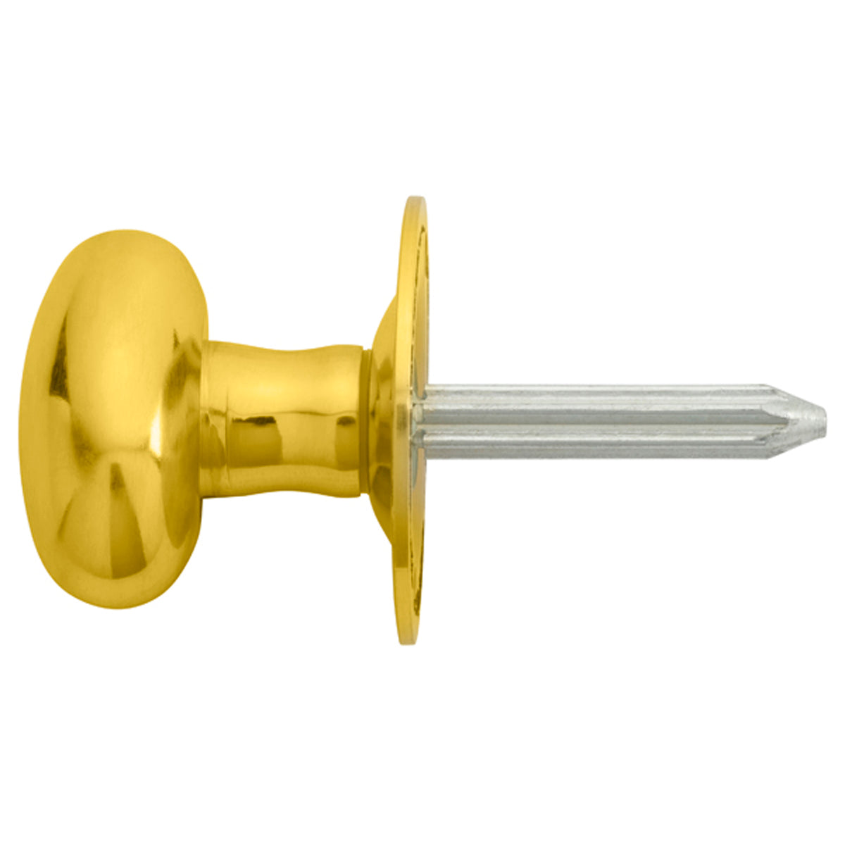 CLAS OVAL THUMB TURN D37x33 PBR AA33 by CARLISLE BRASS