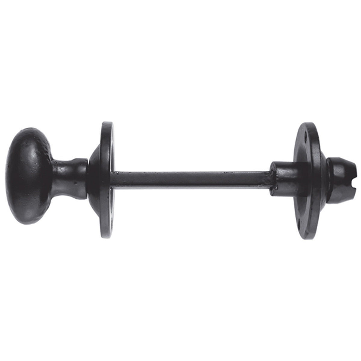CLAS OVAL THUMB TURN+REL D36 BLK