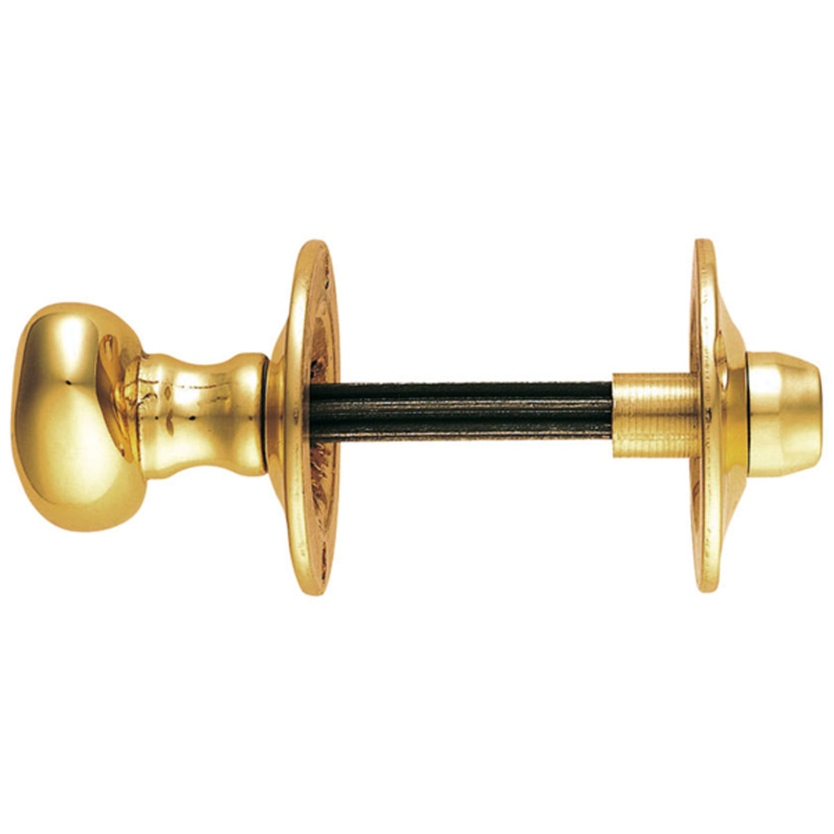 CLAS OVAL THUMB TURN+REL D36x33 PBR AA133 by CARLISLE BRASS