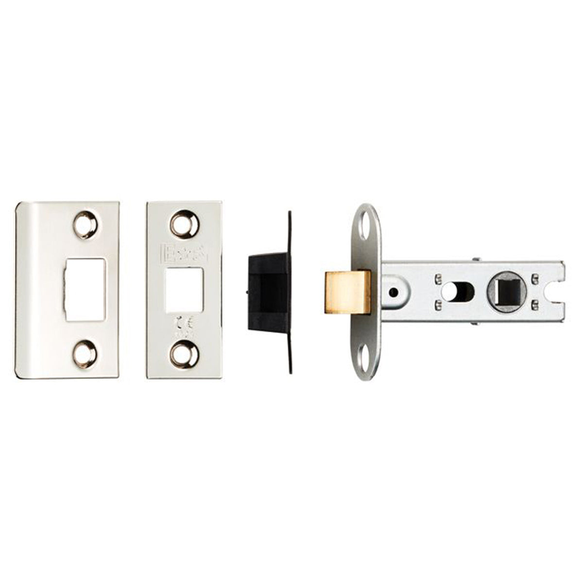 BOLT THR TUB MORT LATCH 64 SQU MBZ BTL25MBRZ by CARLISLE BRASS