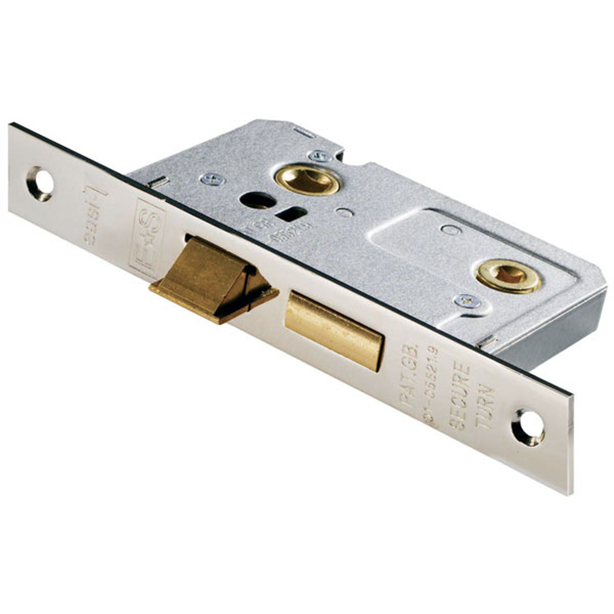 EASI-T CONT BATH LOCK SQU 64 PNP BAE5025NP by CARLISLE BRASS