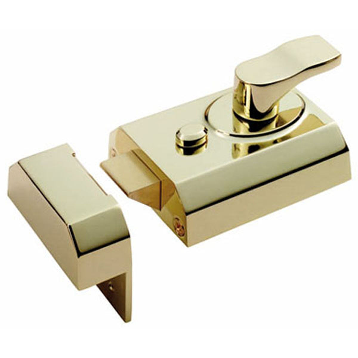 CONTRACT RIM CYL NLATCH+CYL 60 EBR RCN8260EB by CARLISLE BRASS