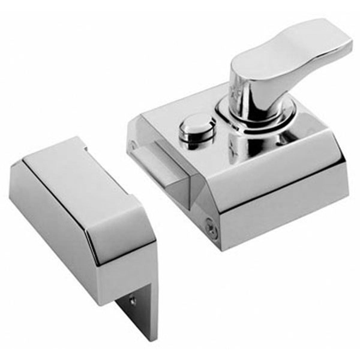 DEADLOCK RIM CYL NLATCH+CYL 40 SCP RCN8340SC by CARLISLE BRASS