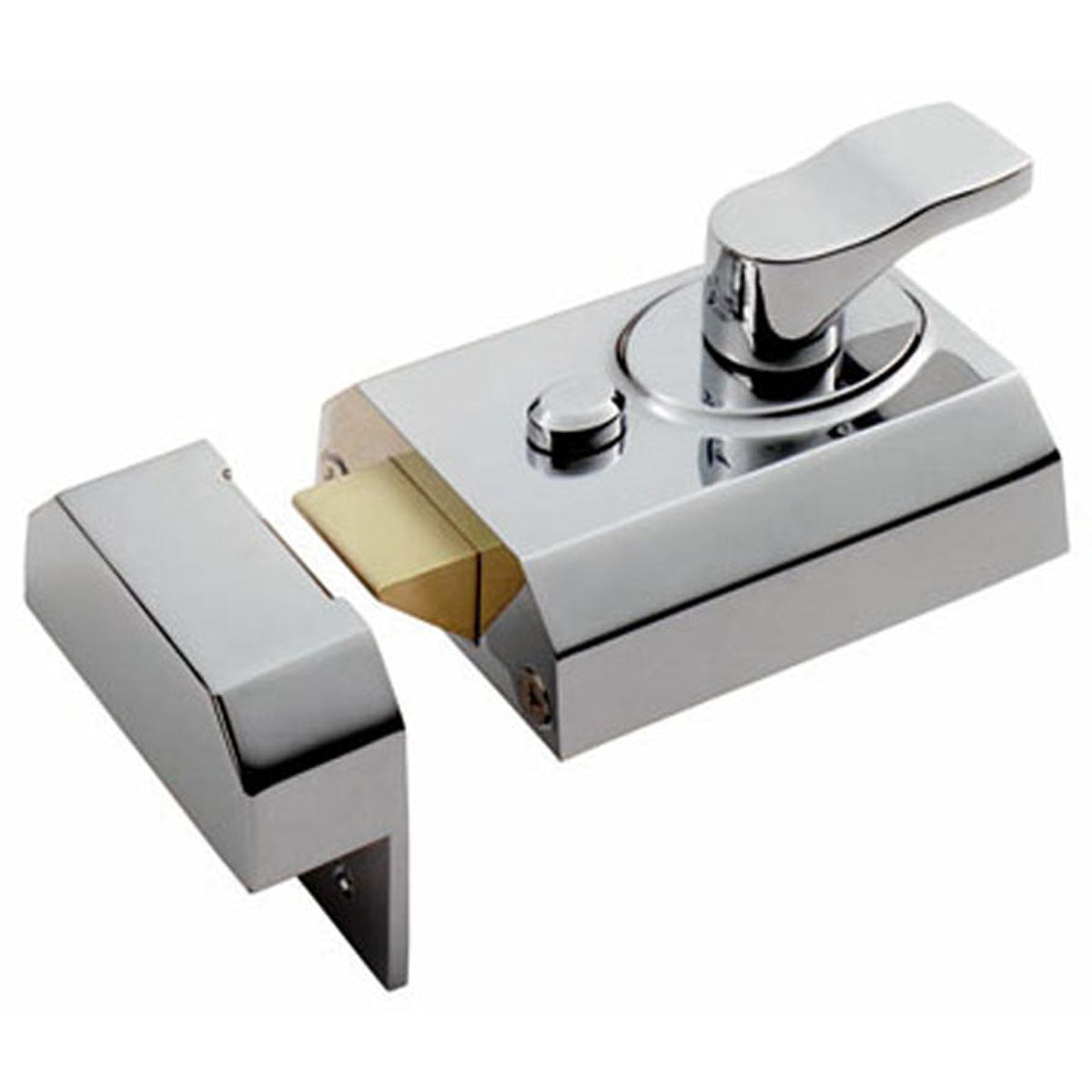 DEADLOCK RIM CYL NLATCH+CYL 60 PCP RCN8360PC by CARLISLE BRASS