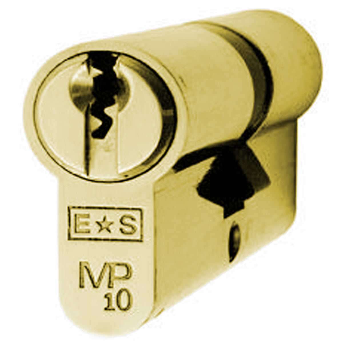 ESPEC DBL CYL 10PIN KAL 40+45 PBR CYG7424045PB by CARLISLE BRASS
