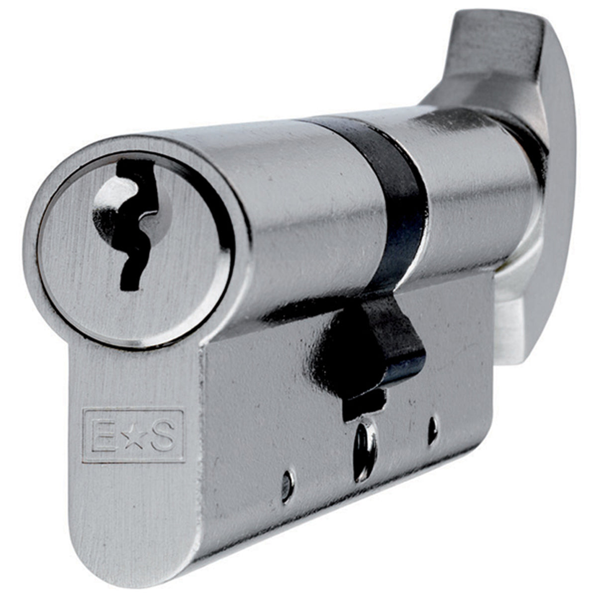 ESPEC 5PIN EURO CYL+TURN 40/40 NP CYC71380NP by CARLISLE BRASS