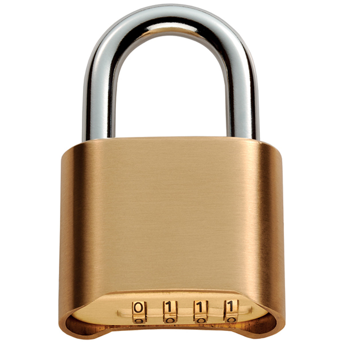 ESPEC HD COMBINATION PADLOCK 52 BRS CYPLC1050SB/BP by CARLISLE BRASS