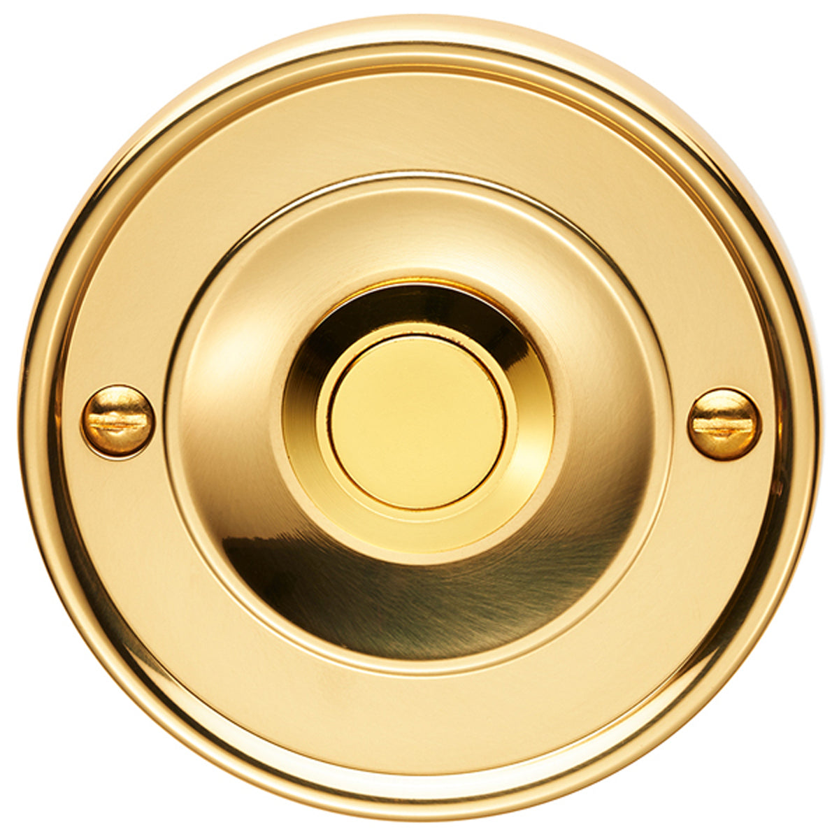 ROUND BELL PUSH D64x6 PBR AQ30 by CARLISLE BRASS
