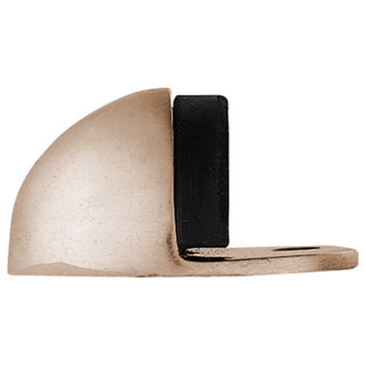 DOOR STOP OVAL FLOOR D45x26 SNP AA20SN by CARLISLE BRASS
