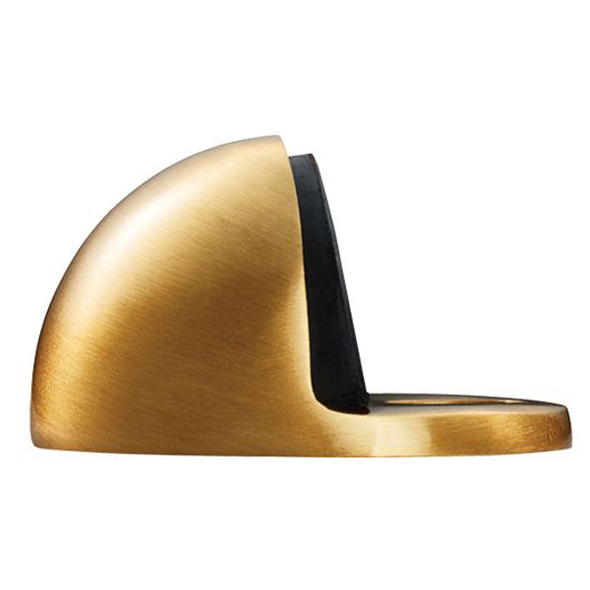 DOOR STOP OVAL FLOOR D45x26 SBR