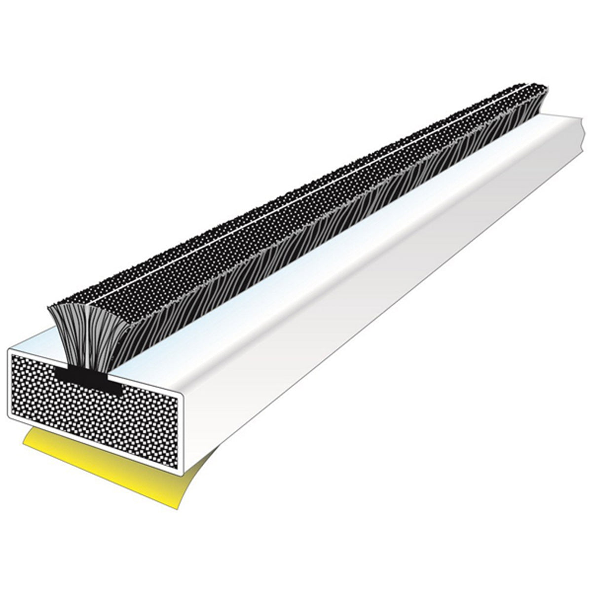 FIRE+SMOKE SEALx5 1050x15 BRN FDPS154B by CARLISLE BRASS