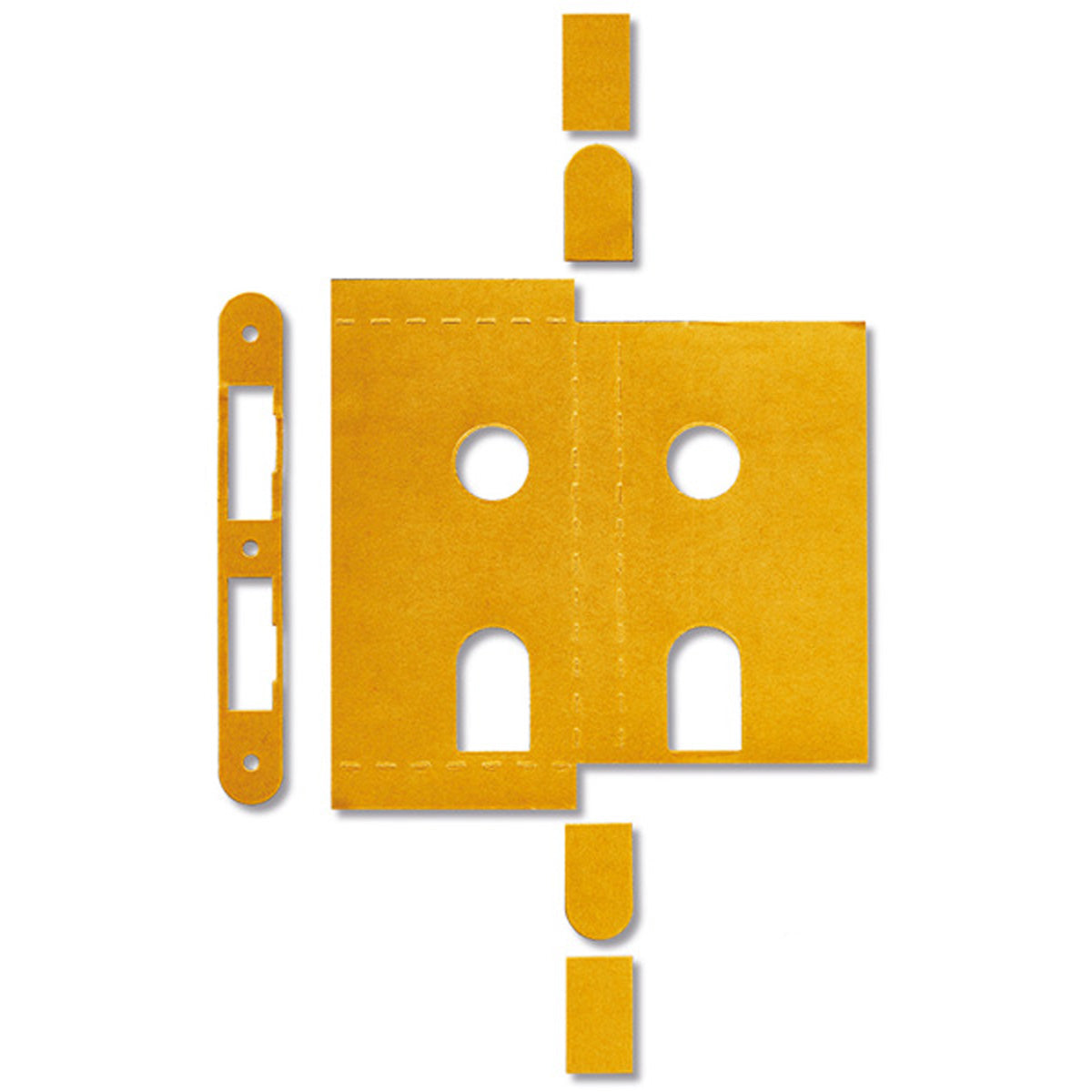 INTUMESCENT LOCK SET DIN LOCK FIRE ES1274 by CARLISLE BRASS