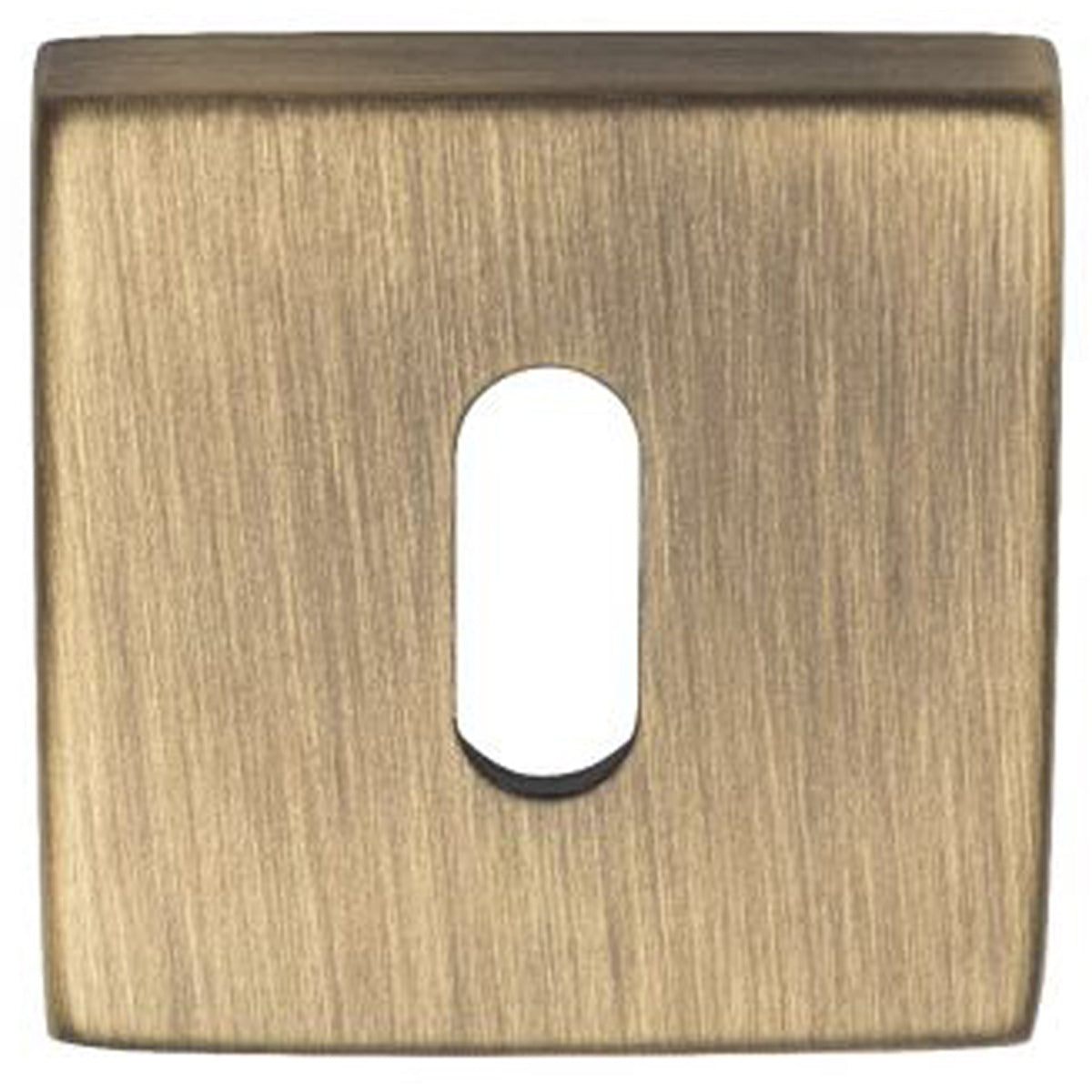 MANITAL LOCK ESCUTCHEON 51x51 ABR QE003AB by CARLISLE BRASS