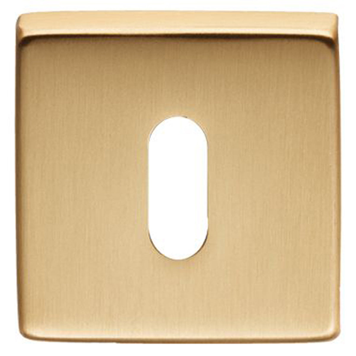 MANITAL LOCK ESCUTCHEON 51x51 SBR QE003SB by CARLISLE BRASS