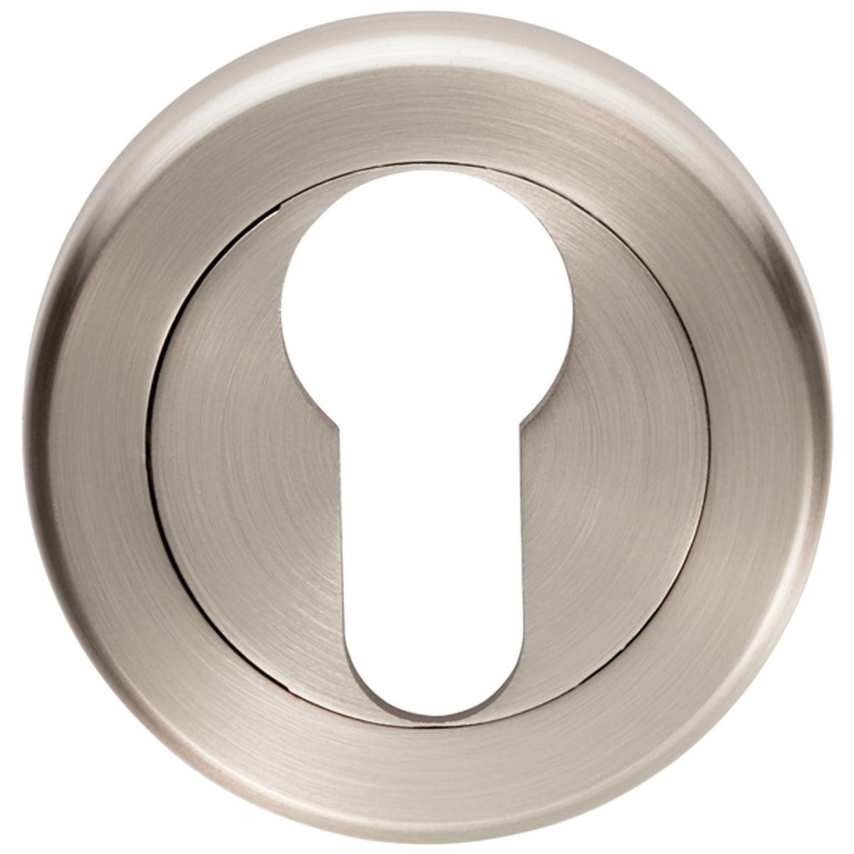 SEROZR EURO ESCUTCHEON D51x10 SNP SZR001SN by CARLISLE BRASS