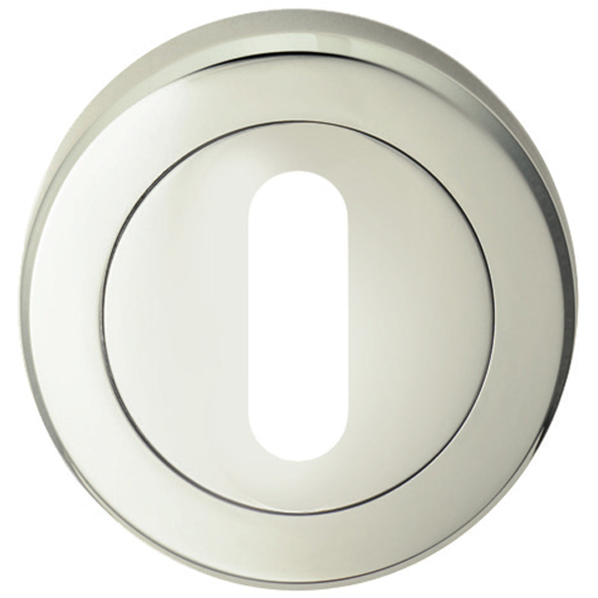SEROZR LOCK ESCUTCHEON D51x10 PNP SZR002PN by CARLISLE BRASS