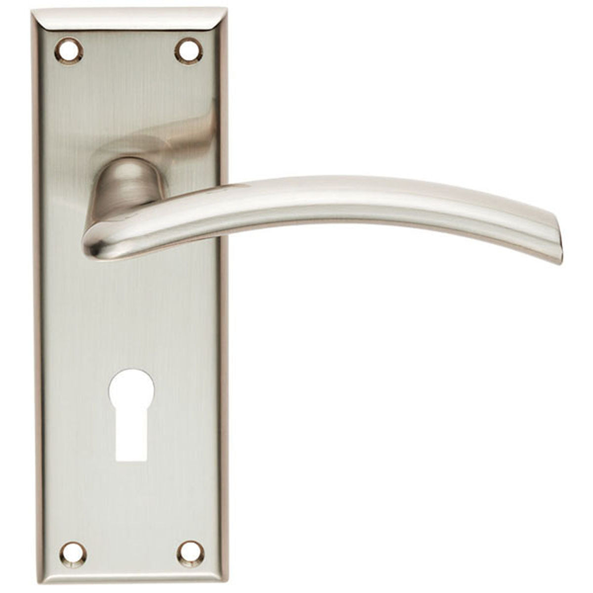 TRENTA LEVER HANDLE LOCK 150x50 SNP SZR031SN by CARLISLE BRASS
