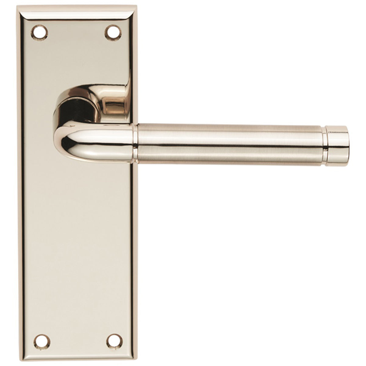 QUARANTA LEVER HANDLE LATCH 150x50 PNSN SZR042PNSN by CARLISLE BRASS