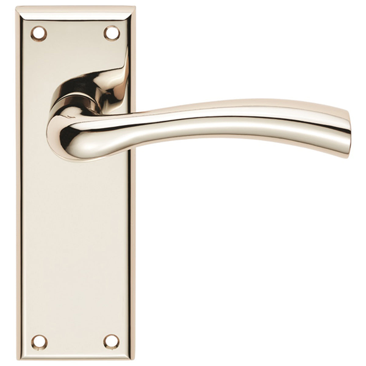 CINQUANTA LEVER HANDLE LATCH 150x50 PNP SZR052PN by CARLISLE BRASS