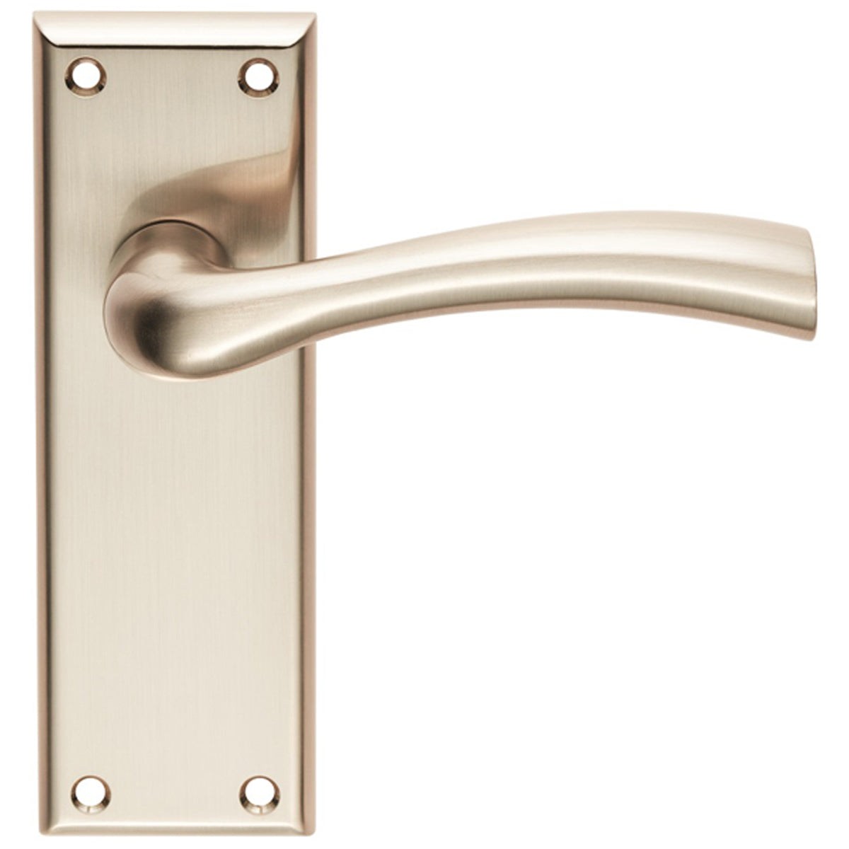 CINQUANTA LEVER HANDLE LATCH 150x50 SNP SZR052SN by CARLISLE BRASS