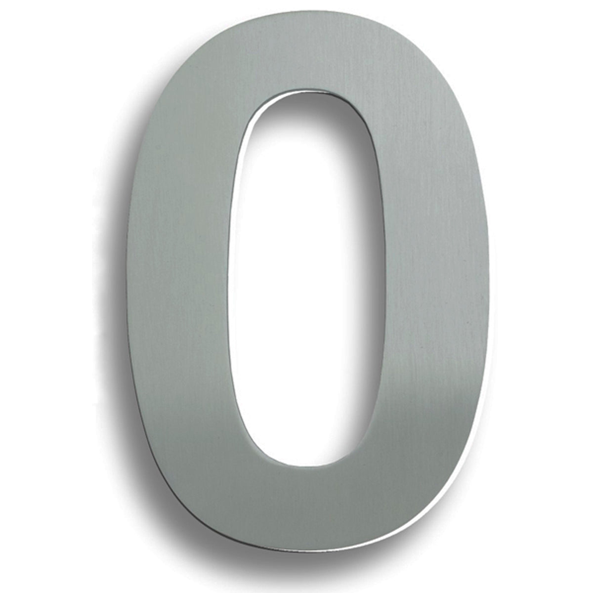 ESPEC NUMERAL 0 178x120 BSS NUM10170BSS by CARLISLE BRASS