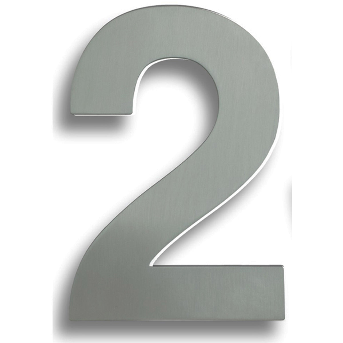 ESPEC NUMERAL 2 178x120 BSS NUM10172BSS by CARLISLE BRASS