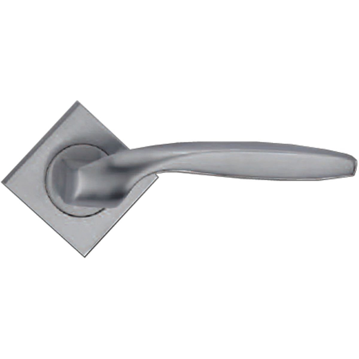 ZIRCON LEVER HANDLE+ROSE 133x53 SCP by LAYDEX (NI) LTD
