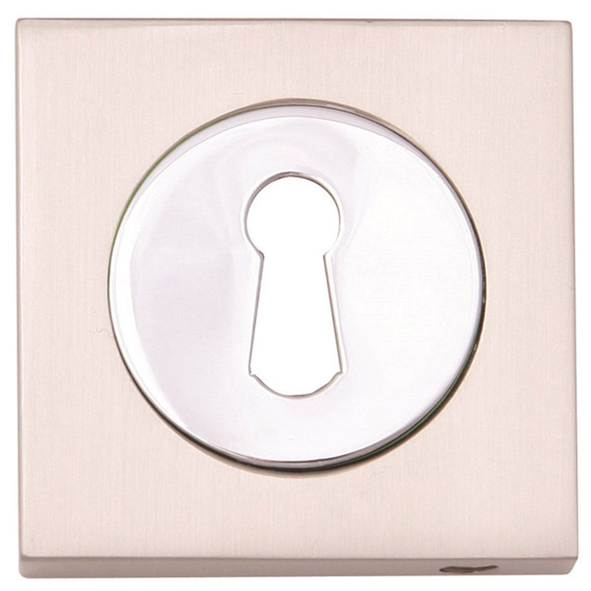 ARES SQUARE ESCUTCHEON 53x53 SN/CP by LAYDEX (NI) LTD