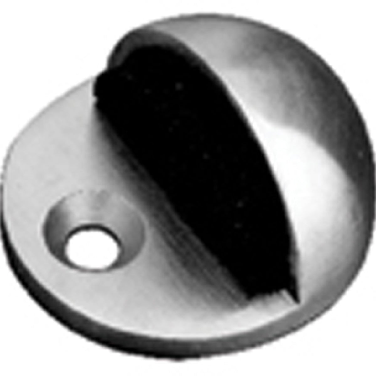 DOOR STOP OVAL D50x30 SSS