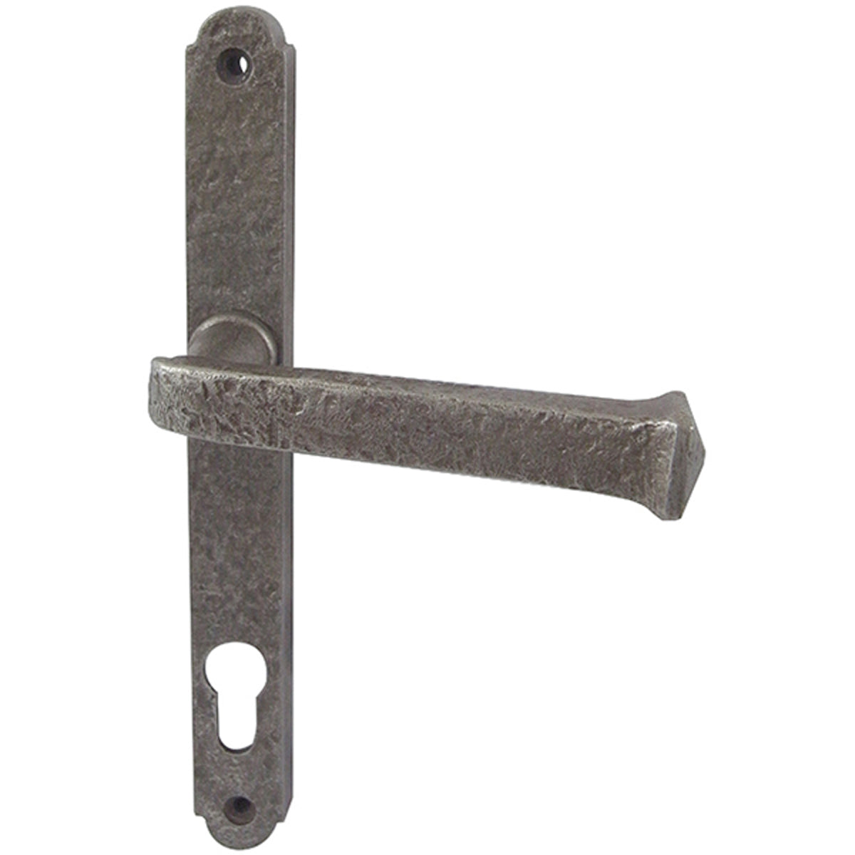PVCu LOCKSET HANDLE 240x28x128 PEW