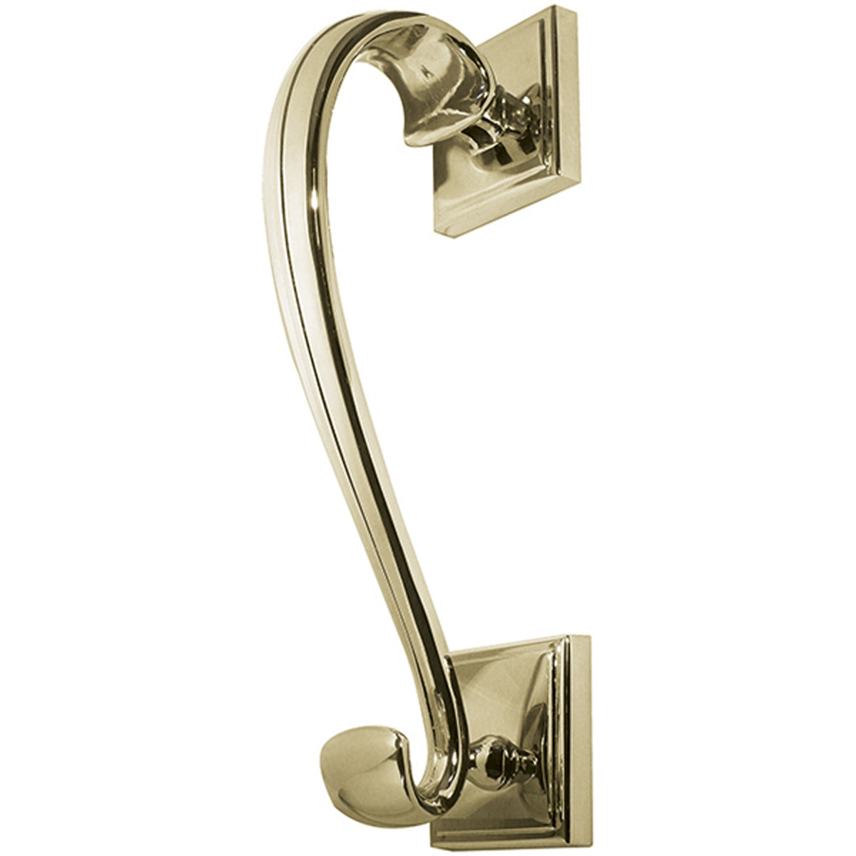 SLOANE SCROLL KNOCKER SQU 45x196 PB