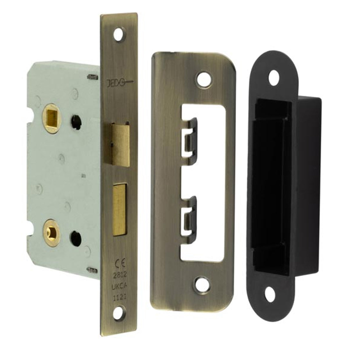 JEDO KONTRAX BATHROOM LOCK 65 SQU ABR