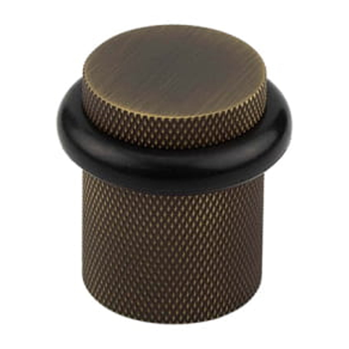 BURLINGTON KNURLED FLOOR DOOR STOP D30x40 ABR