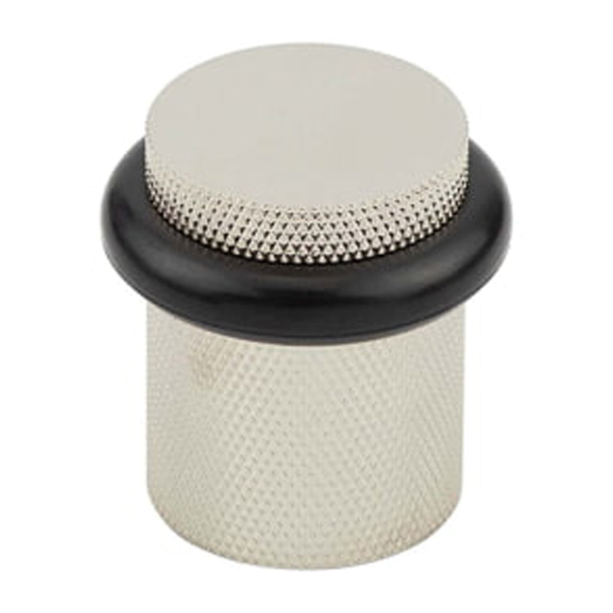 BURLINGTON KNURLED FLOOR DOOR STOP D30x40 PNP