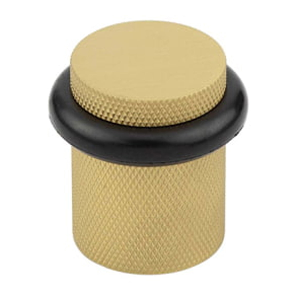 BURLINGTON KNURLED FLOOR DOOR STOP D30x40 SBR