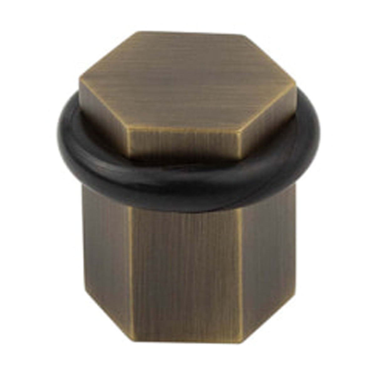 BURLINGTON HEXAGONAL FLOOR DOOR STOP D38x40 ABR