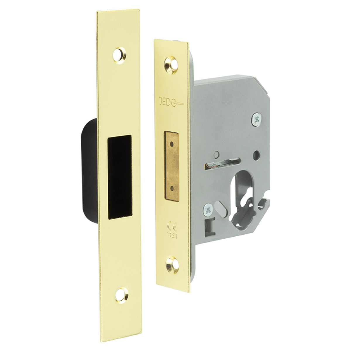 JEDO OVAL PROFILE DEADLOCK 134x26x65 PBR